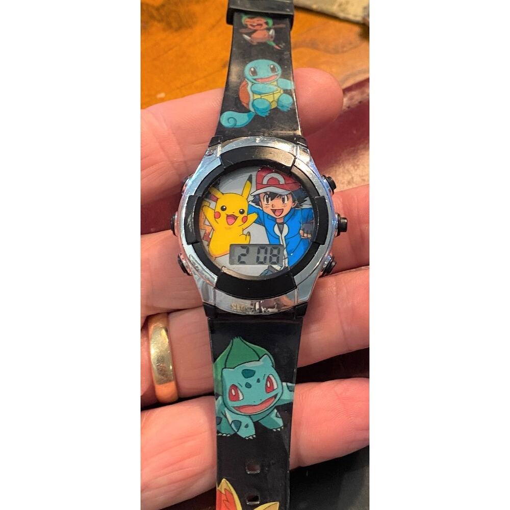 Child's 40mm Pokemon Watch by Accutime Watch, LCD Digital